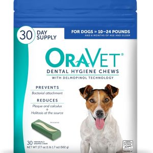 ORAVET Dental Hygiene Chews for Small Dogs