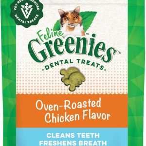 Feline Greenies Natural Dental Care Cat Treats,